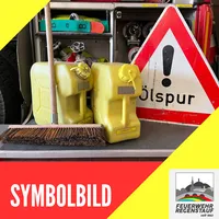 1 Symbolbild - Ölspur